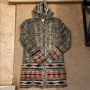 Lightweight long sleeve tunic sweater